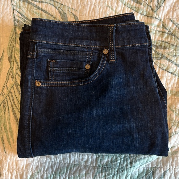 Mavi Men's Deep Indigo Jeans Matt Relaxed fit size 33/32 - Picture 3 of 3